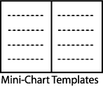 mini-chart blank template