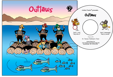 Outlaws front cover with CD