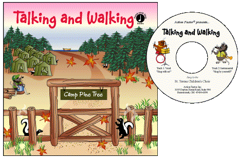Talking and Walking front cover with CD