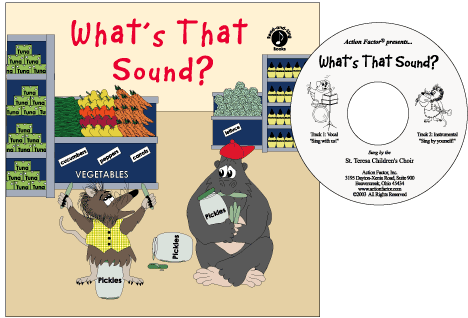 What’s That Sound front cover with CD